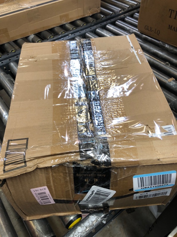 Photo 1 of Trash Can with Lid, Plastic Garbage Can with Push Button, Narrow Modern Waste Basket for Kitchen, Slim Bedroom Garbage Bin, 15L Bathroom Trash Can for Home, Living Room, Toilet, Office (White)