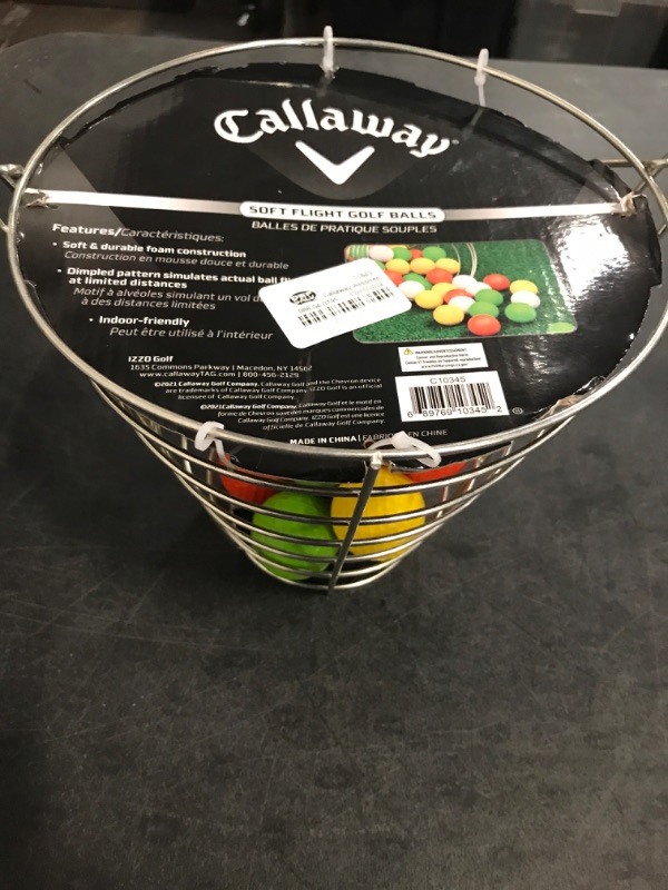 Photo 2 of Callaway Assorted Soft Flight Golf Balls in Basket