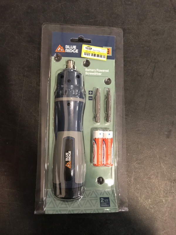 Photo 2 of Blue Ridge Tools Battery Powered Screwdriver