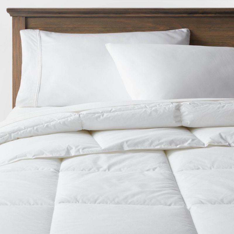 Photo 1 of Full/Queen All Seasons Performance Down Alternative Comforter - Threshold™: 250 Thread Count, Moisture-Wicking, Machine Washable