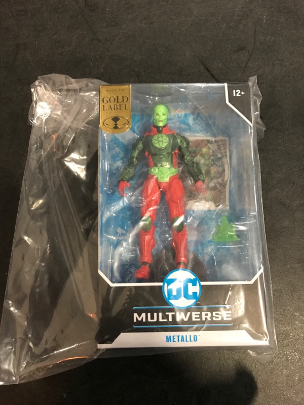 Photo 1 of McFarlane Toys DC Comics Metallo Gold Label Action Figure