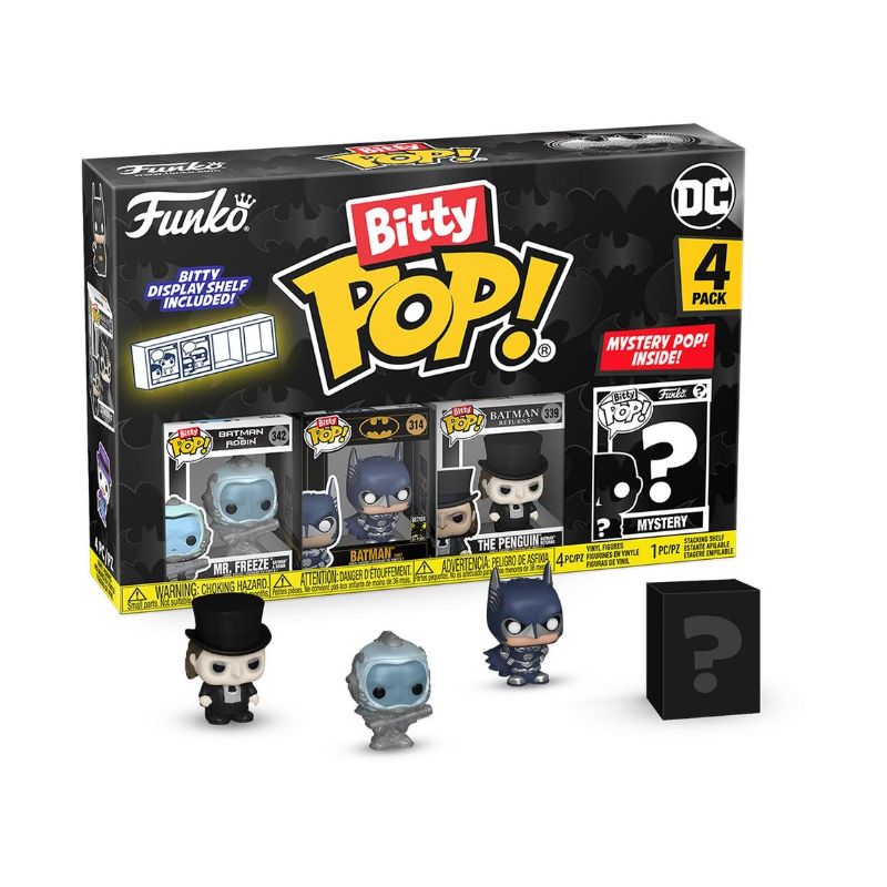 Photo 1 of Bitty Pop Batman Freeze 4 Pack