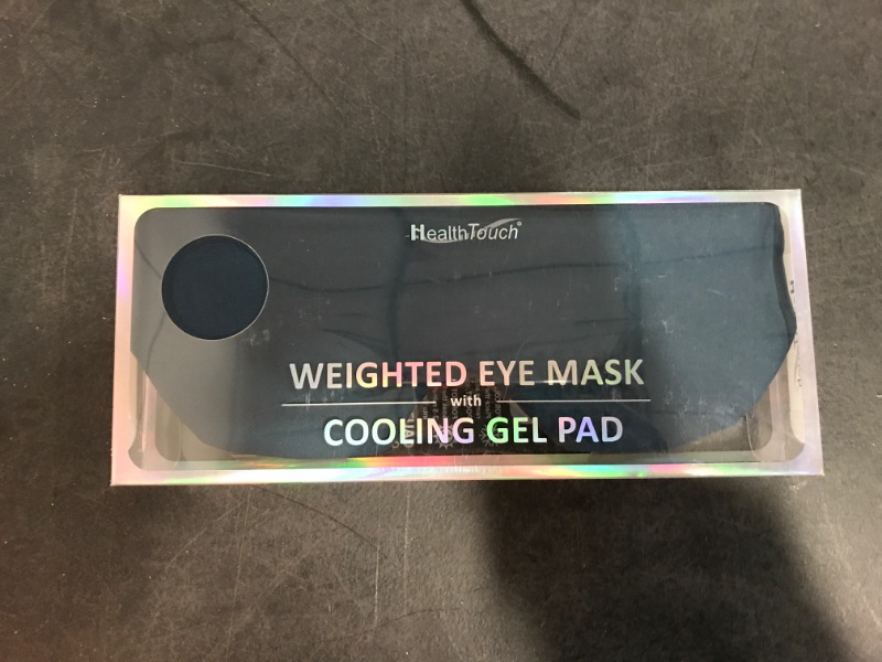 Photo 2 of Health Touch Weighted Eye Mask with Cooling Gel Pad NWB