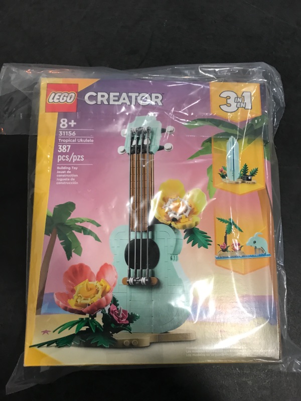 Photo 5 of 3 In 1 Lego Tropical Ukulele, dolphin & surfboard  Set 