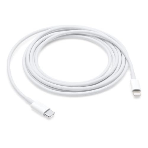 Photo 1 of Apple USB-C to Lightning Cable (2 M) (White) Connect your Apple Products or Thunderbolt 3 (USB-C) enabled Mac for syncing and charging.