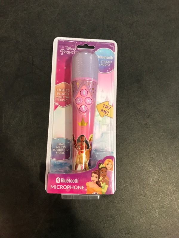 Photo 2 of Disney Princess Bluetooth Karaoke Microphone