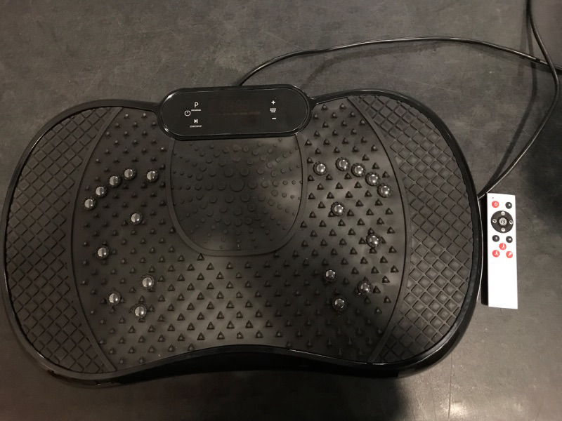 Photo 1 of Vibration Plate Exercise Machine, PBYRD Lymphatic Drainage Machine for Weight Loss, Full Body Workout Vibrate Fitness Platform, Helps Toning Shaping Wellness Home Gyms Workout - Max User Weight 330lbs