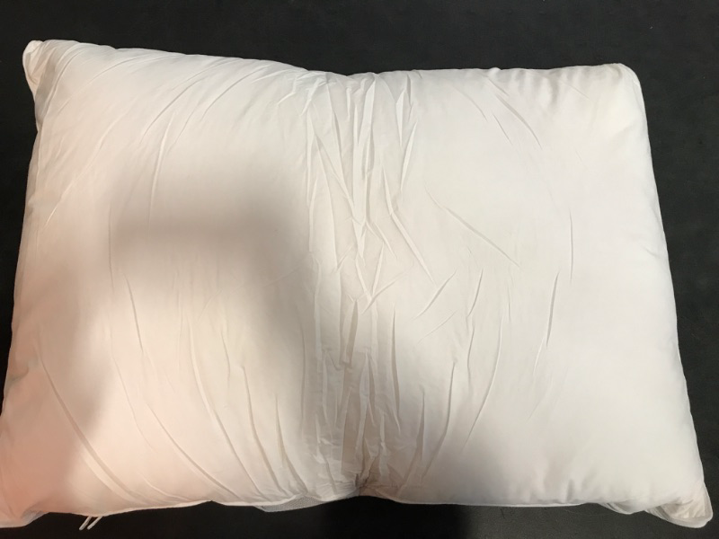 Photo 2 of Three Geese Adjustable Layer Goose Feather Pillow,Assembled Bed Pillow,100% Soft Cotton Cover,Good for Side and Back Stomach Sleeper, Standard/Queen Size,Packaging Include 1 Pillow.