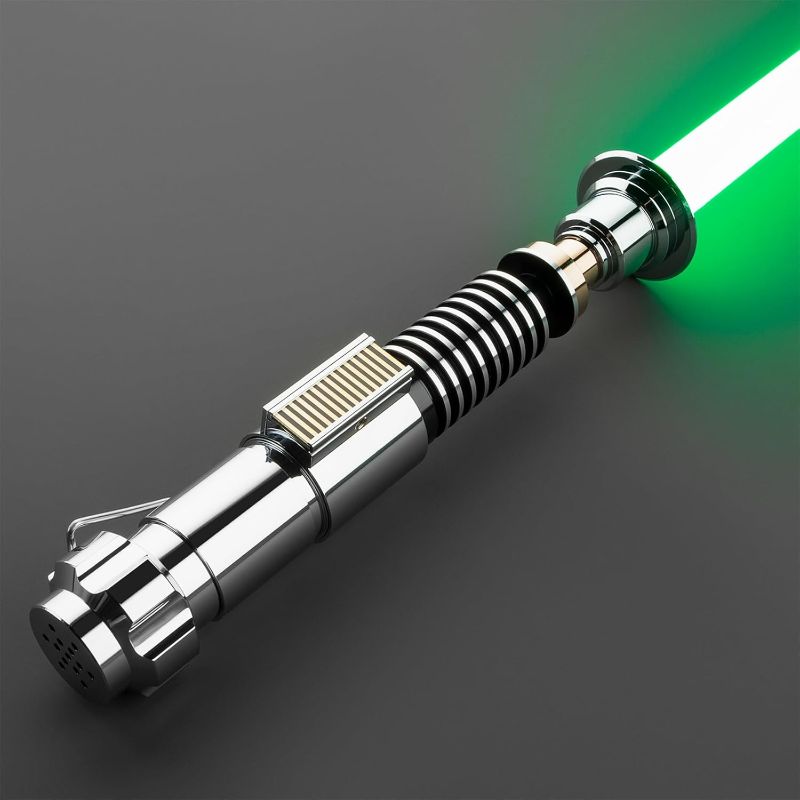 Photo 1 of Smooth Swing Lightsabers Heavy Duty Metal Hill FX Dueling Motion Control Light Saber with 16 Sounds Fonts 16 RGB Infinite Color Changing Adults Cosplay