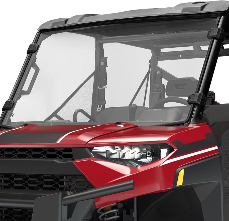 Photo 1 of 
KEMIMOTO Scratch Resistant Front Windshield Compatible with Polaris Ranger XP 1000/Crew 2017-2025, 2020-2025 Ranger 1000/Crew, 2013-2019 Ranger XP 900/Crew