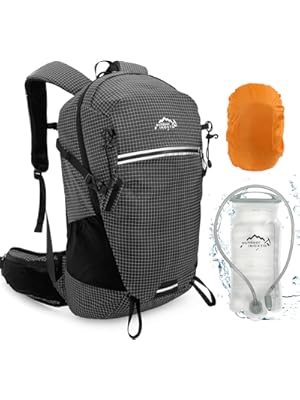 Photo 1 of Hydration Backpack, 25L Hiking Backpack with 3L Water Bladder and Rain Cover, Hiking Water Backpack Men Women Lightweight Hydration Pack for Hiking, Cycling, Climbing, Camping
