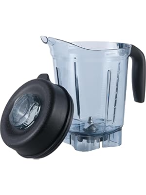 Photo 1 of For Vitamix Blender Pitcher 64oz Low-Profile Replacement for Vitamix 750 5200 5000 6300 7500 Vm0102 Vm0103 Vm0197 E310 Classic Explorian Commercial Series Container Jar Cup
