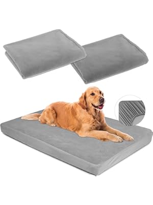 Photo 1 of Dog Bed Covers Replacement Washable 100% Waterproof Soft Dog Bed Sheet  36" x 23" S
