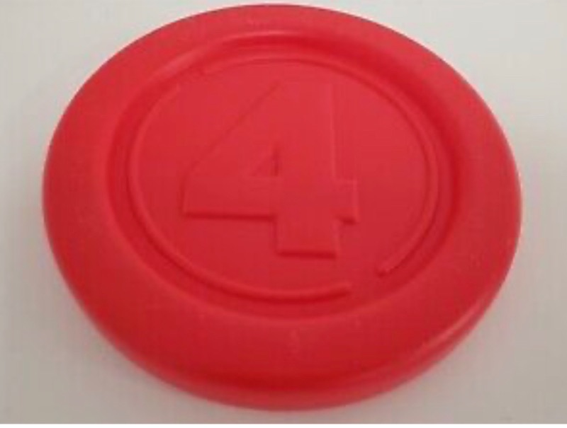 Photo 1 of 20 Red Giant Connect 4 Replacement Coins