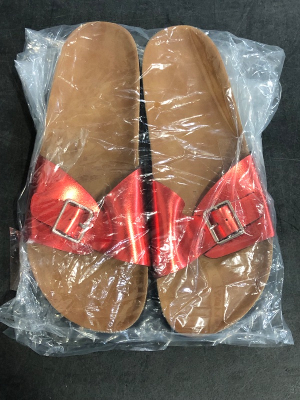 Photo 1 of **Not Exact As Picture Below** DHgate Sandals , Red