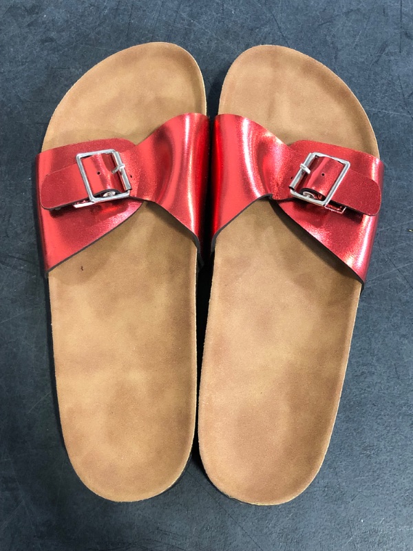 Photo 1 of **Not Exact As Picture Below** DHgate Sandals , Red