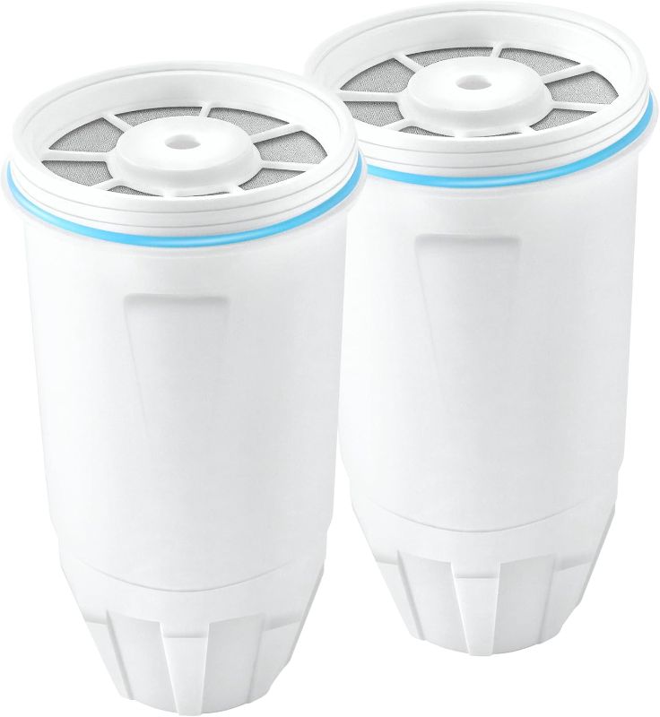 Photo 1 of *Missing One** Water Filters Replacement for Zero Water Pitchers and Dispenser, 0 TDS Premium Filtration, Reduce Lead/Chromium/PFOA/PFOS - Improve Tap Water Taste (Pack of 2 by TOMOON)