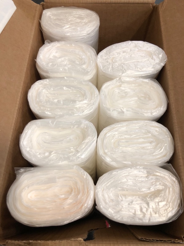 Photo 1 of Member's Mark 10 Gallon Trash Bag Clear, 1000 Count