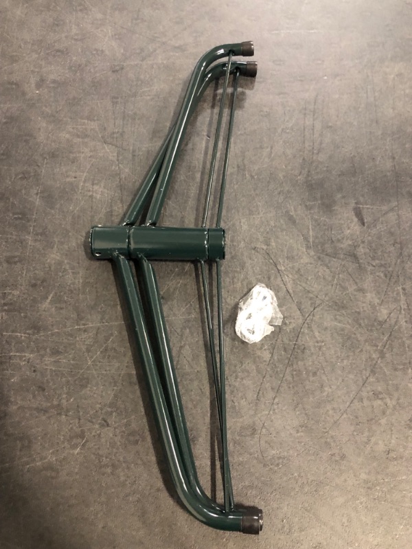 Photo 1 of Christmas Tree Stand, Christmas Tree Base Replacement (Length16.1, Dia 1.25") for Artificial Trees up to 2-7 FT Heavy Duty Folding Christmas Tree Stands Dark Green