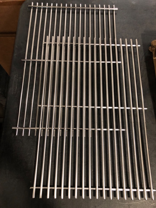 Photo 1 of 19.5 Inch Stainless Steel Cooking Grate for Home Depot Nexgrill 4 Burner 720-0830H, 720-0830D, 720-0783E, 720-0783C, BBQ Grids Grill Grates Replacement Parts for Kenmore Uniflame, Set of 2