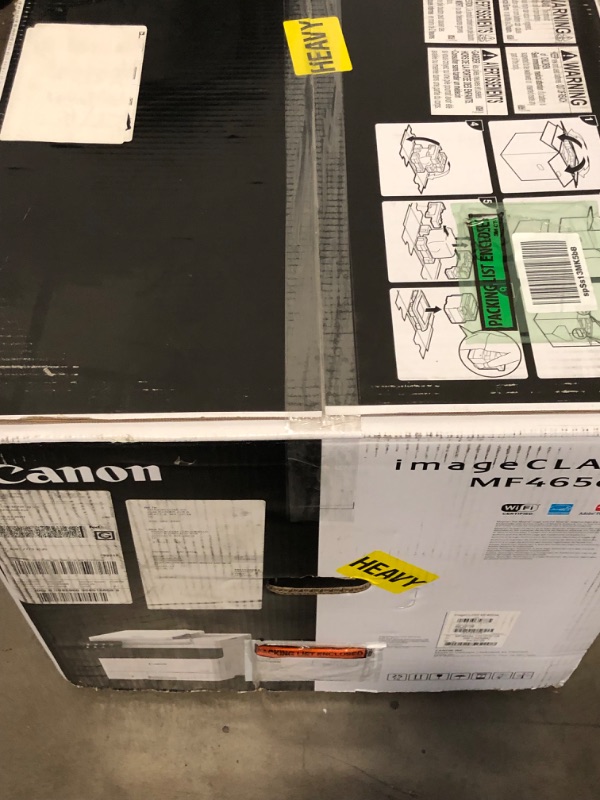 Photo 1 of Canon imageCLASS MF465dw - Monochrome, Duplex Wireless Laser Printer, All-in-One with Scanner, Copier, Fax, Home or Office, Auto Document Feeder, Mobile Ready, 3 Year Limited Warranty, 42 PPM, White