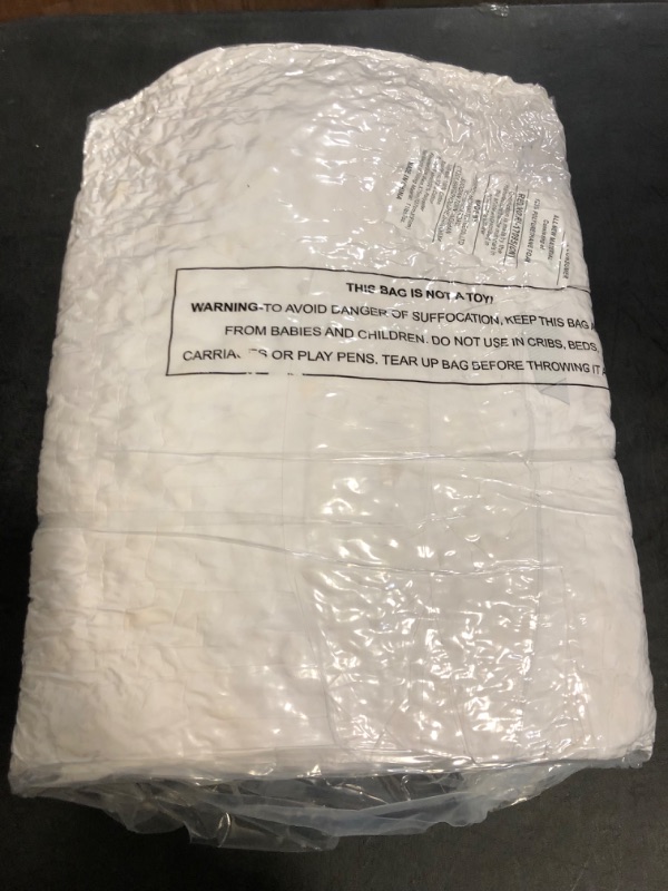 Photo 1 of WhatsBedding 4 inch Memory Foam Mattress Topper Full Size for Back Pain, Breathable Fluffy Shredded Memory Foam Filled Pillow Top, 4 Anchor Elastic Bands, 75x54x4 Inch