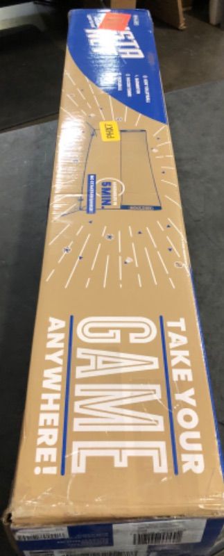 Photo 1 of Boulder Portable Badminton Pickleball Net - Foldable/Extendable Poles for Multiple Sports Heights (UP to 5 ft) - Ideal for Tennis, Pickleball, Soccer Tennis - Easy Setup