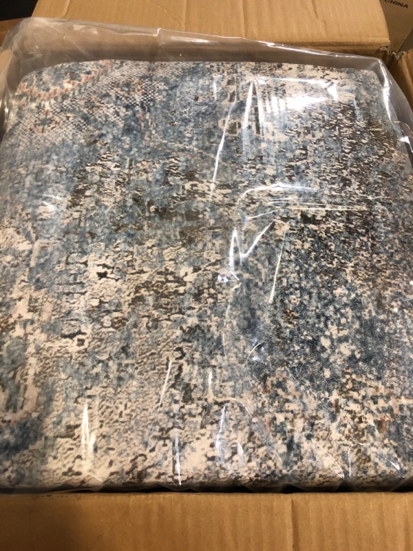 Photo 1 of Washable Area Rug for Living Room Bedroom -Vintage Boho Rug, Modern Abstract Indoor Carpet, Distressed Non-Slip Non-Shedding Soft Floor Rug for Dining Room Playroom Office