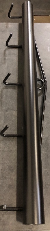 Photo 1 of Chain Link Fabric Fence Stretcher,5-Thicken Hook Bar,31.5 Inch Woven Wire Stretcher,Fence Stretcher Tool,Steel,Black