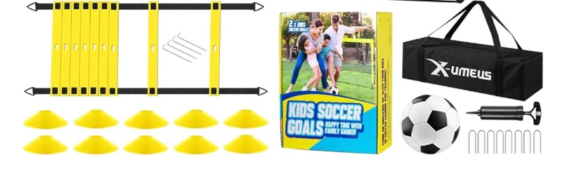 Photo 1 of Kids Soccer Training Soccer Ball Ladder and Cones, Basketball Included