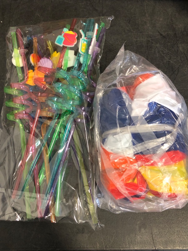 Photo 1 of Pool Beach Party Favors, 106 PCS Summer Party Supplies Pool Beach Toys for Kids 4-8 Birthday Party, Summer Party Bag Stuffers Include Beach Balls, Kids Sunglasses Bulk, and More