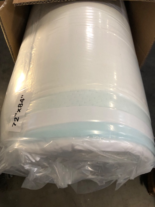 Photo 1 of EASELAND California King Mattress Pad Pillow Top Mattress Cover Quilted Fitted Mattress Protector Long Cotton Top 8-21" Deep Pocket Cooling Mattress Topper (72x84 Inches, White)