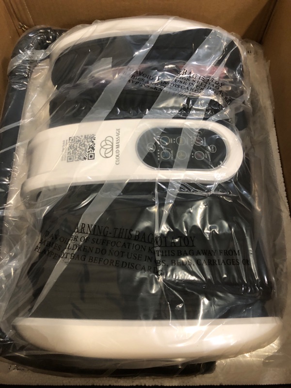 Photo 1 of Cloud Massage Shiatsu Foot Massager with Heat, Deep Kneading Therapy for Pain Relief, Circulation, Post-Activity Relaxation – Valentine Gift for Plantar Fasciitis, Neuropathy, and Arthritis Relief