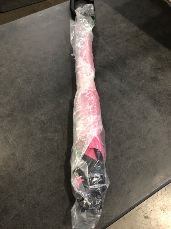 Photo 1 of Parquet Pink Double Layer Inverted Umbrellas - C Shaped Handle Reverse Folding Windproof Umbrella for Men and Women