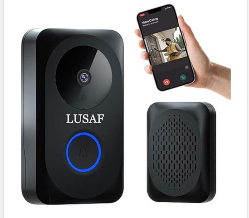 Photo 1 of Lusaf Wireless Doorbell, Video Doorbell