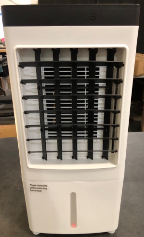 Photo 1 of *Minor Crack* Portable Air Conditioners, 3-IN-1 Portable AC Unit w/2.6 Gal Tank for 24H Cooling, 4 Modes & 3 Speeds, Windowless Air Conditioner w/7.5H Timer, Smart Remote, Swamp Cooler Air Conditioner for Bedroom