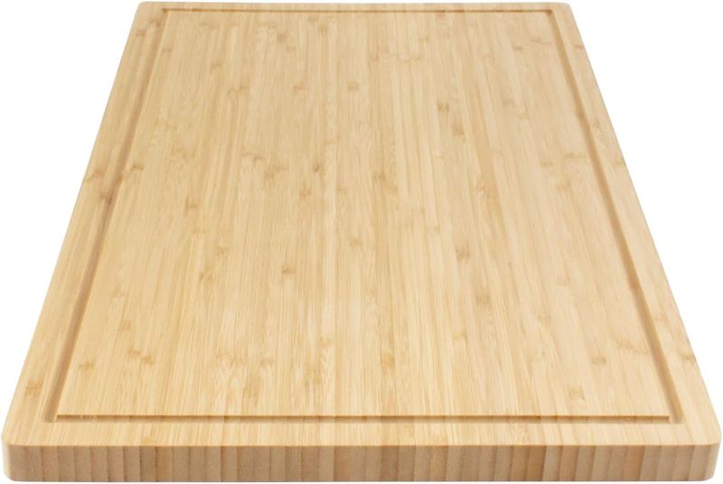 Photo 1 of *Minor Cracks Throughout Board** BambooMN Jenn Air Bamboo Range Burner Cutting Board, New Vertical Cut, Large