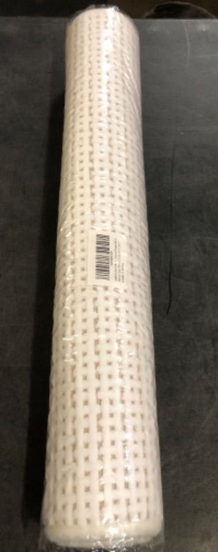 Photo 1 of Bathroom Rugs Chenille Rubber Non-Slip Backed Bath Rugs Soft Super Absorbent Non-Slip Quick Dry Bath mat, Washable Dirt-Proof Shower Floor mat, Bath Mats Front of Sink, Tub, White 16x24in