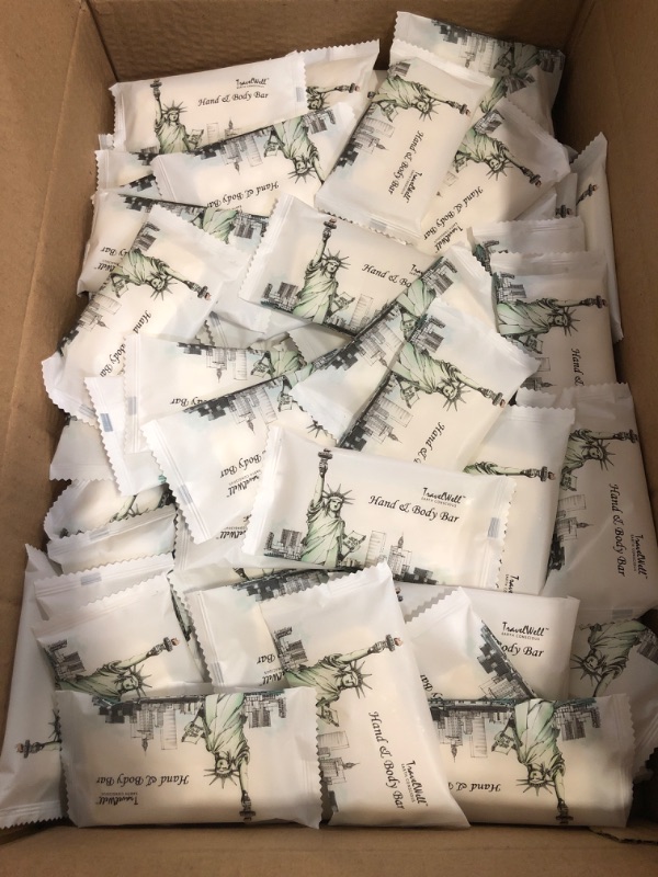 Photo 1 of Bar Soap Bulk - 300 Pack, 1.0 oz Rectangular Travel Size Soap Bars - Individually Wrapped for Hotels and Motels - Great for Vacation Rental and Airbnb Toiletries or Hygiene Kits Supplies