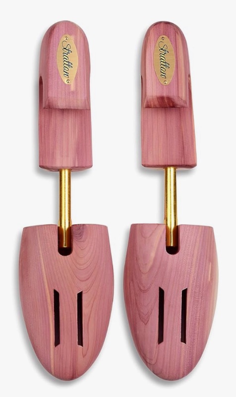 Photo 1 of Stratton Cedar Shoe Tree - Shoe Trees for Men & Women, Sneakers, Widener & Shaper | GROWN IN USA LEFT SIDE ONLY 
