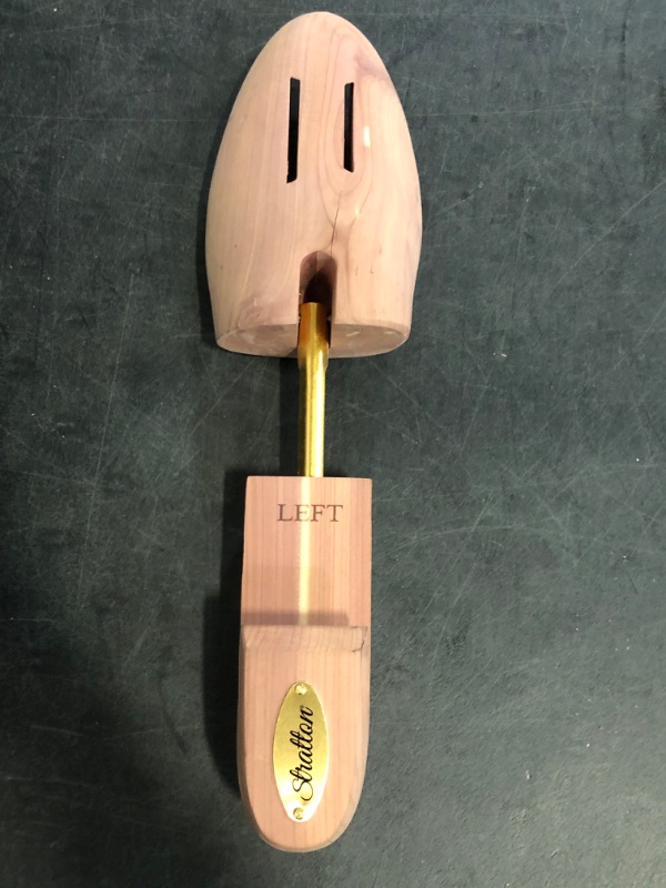Photo 1 of Stratton Cedar Shoe Tree - Shoe Trees for Men & Women, Sneakers, Widener & Shaper | GROWN IN USA LEFT SIDE ONLY 