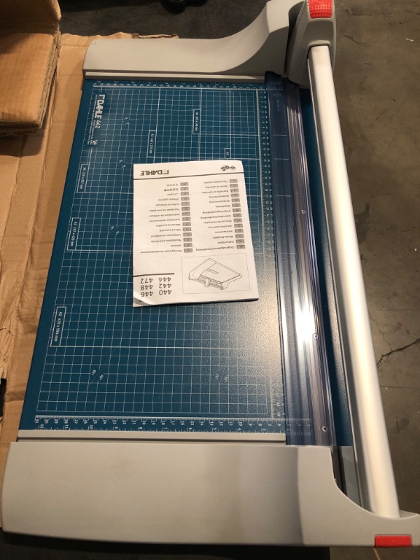Photo 1 of Dahle A3 Premium Trimmer 510mm Cutting Length/ 3.5mm Cutting Capacity - Blue