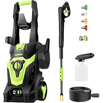 Photo 1 of Electric Pressure Washer, Foam Cannon, 4 Different Pressure Tips, Power Washer, 3800 PSI 2.4 GPM