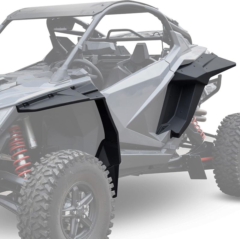 Photo 1 of SAUTVS XXL Fender Flares for Polaris RZR PRO XP/PRO R/RZR Turbo R 2020-2024 Accessories, Front & Rear Full Coverage Fender Flares Mud Flaps Mud Guards (Replace #2884685)