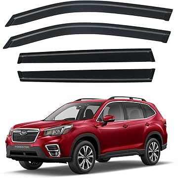 Photo 1 of Window Visors Rain Guards for 2019-2020 Subaru Forester.
