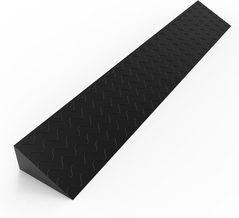 Photo 1 of Henka 3" Rise Threshold Ramps for Doorways, Wheelchair Ramp for Home Steps, Door Threshold Ramp with Anti-Slip Surface