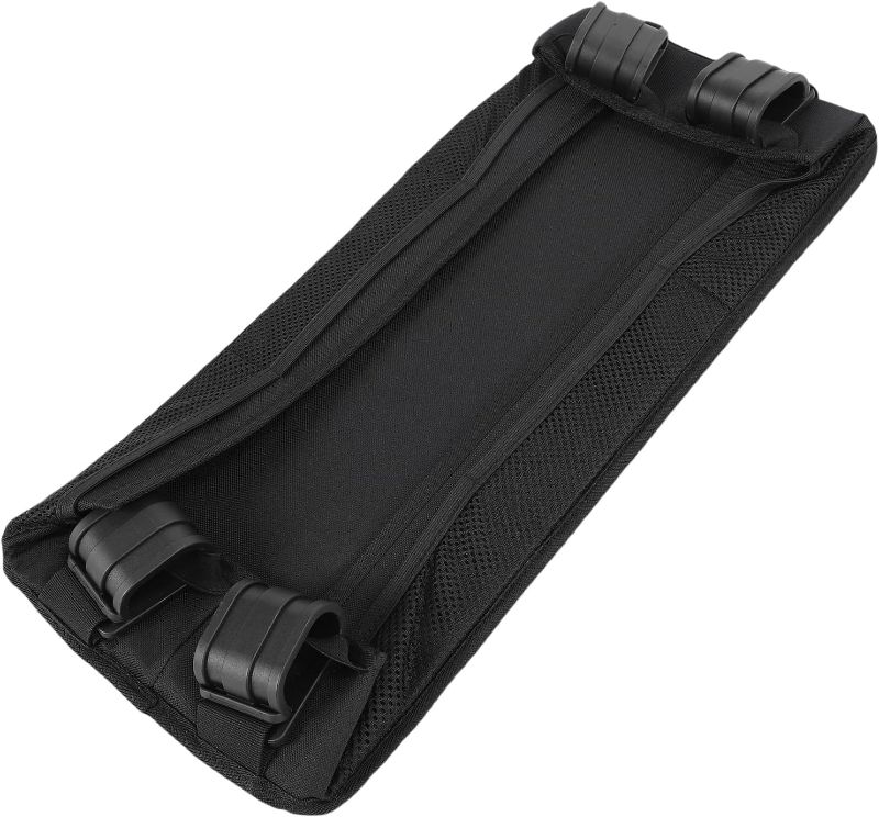 Photo 1 of Stroller Tray Attachment Universal Snack Tray with Spill Proof Wipeable Material Built in Support Board for Stroller Travel Experience (L)