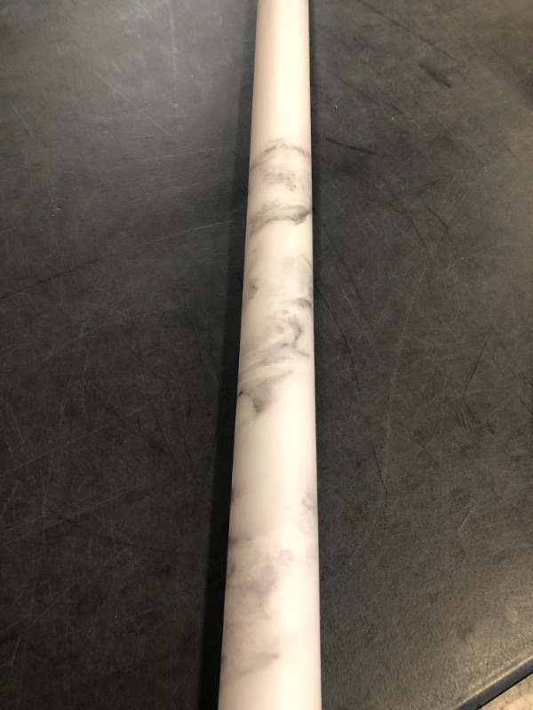 Photo 1 of Self Adhesive Marble Wallpaper, Peel and Stick Wallpaper PVC Wallpaper Easy to Remove Wallpaper Countertop Paper 1000x45cm, White,for Walls, Cabinets, Tabletops