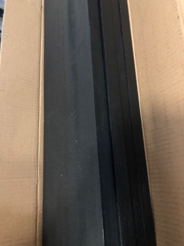 Photo 1 of IKJZIZP 36 Inch Floating Shelves for Wall, Wood Wall Shelves for Bedroom, Black Set of 4