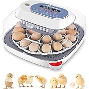 Photo 1 of Sailnovo 24 Eggs Incubators for Chicken Eggs with 4 Modes, 360° View Incubator with Automatic Egg Turning and Temperature Control Humidity Display, Digital Incubator for Chicken Quail Duck(Blue)